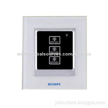 Crystal glass panel switch